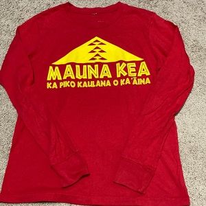 Kids Island Nation Mauna Kea Triblend Long Sleeve Tee